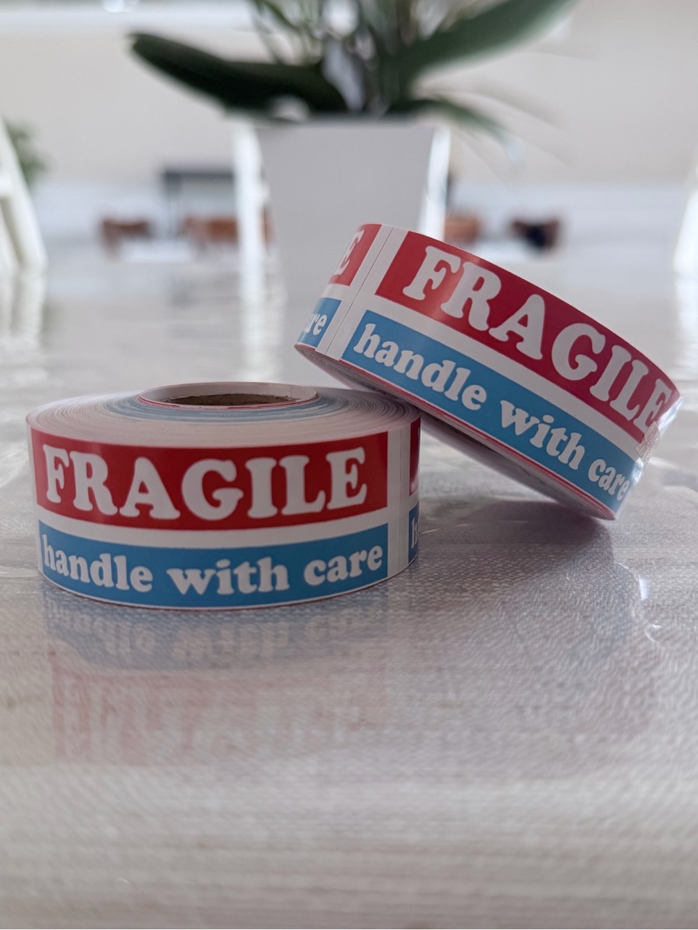 Fragile Handle With Care stickers labels - 600